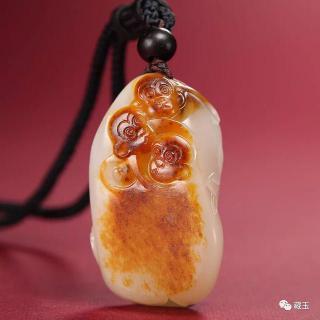 和田玉上的泼猴,竟然有这么好的寓意!